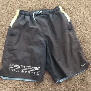 Exclusive polyester Nike shorts- size small, with lining worn x1